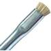 Applicator Brush, Double End, Anti-Static, 3/16" Tapered, 1/4" Flat Horse Hair
